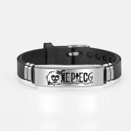 Bracciale Regalo Fan Bracciale In Pelle Con Logo Del Cappello Di Paglia Di Luffy – Ispirato A One Piece – Regalo Perfetto Per Fan Dell'anime – Spedizione Dal Regno Unito Bracciale Anime